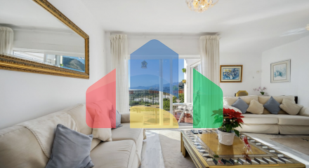 Потрясающий отдельный дом с 3 спальнями и панорамным видом на море в Михас Коста