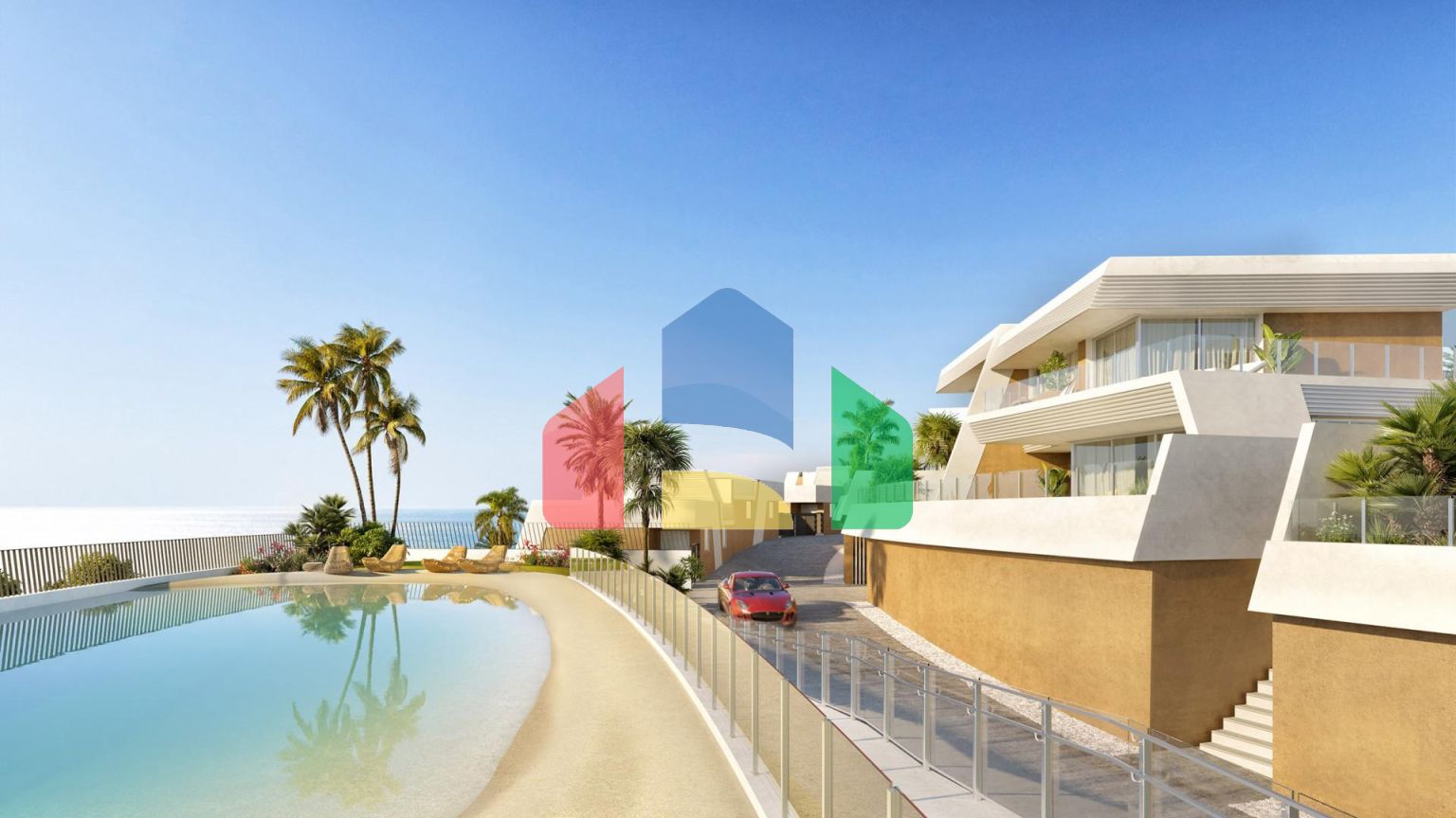 4-спальный полу-дом с собственным садом и бассейном в эксклюзивном жилом комплексе резиденций класса люкс в Эль Чапаррал, Михас