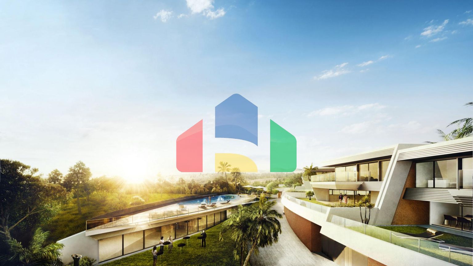 4-спальный полу-дом с собственным садом и бассейном в эксклюзивном жилом комплексе резиденций класса люкс в Эль Чапаррал, Михас