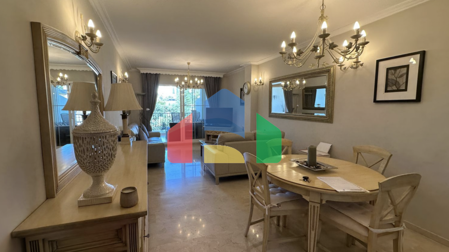 Прекрасная 2-комнатная квартира в Михас Гольф