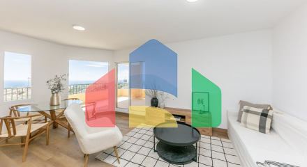 Эксклюзивная недавно отремонтированная квартира с 2 спальнями в районе Малаги