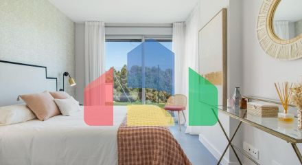 2-спальные апартаменты в новом потрясающем жилом комплексе в Эль Чапаррал, Михас Коста