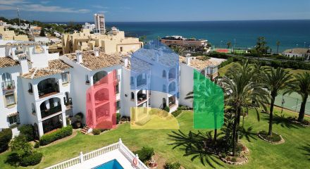 Уютные  апартаменты в Riviera del Sol с видом на море в тихой урбанизации