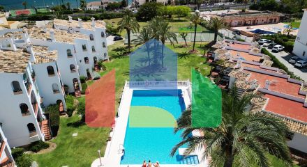 Уютные  апартаменты в Riviera del Sol с видом на море в тихой урбанизации