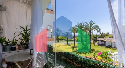 Уютные  апартаменты в Riviera del Sol с видом на море в тихой урбанизации