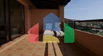 Двухкомнатная квартира в районе Малаги с потрясающим видом на море Двухкомнатная квартира в районе Малаги с потрясающим видом на море