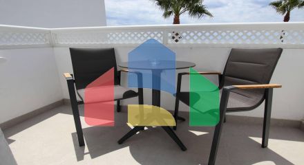 Apartments on the seafront in Mijas Costa