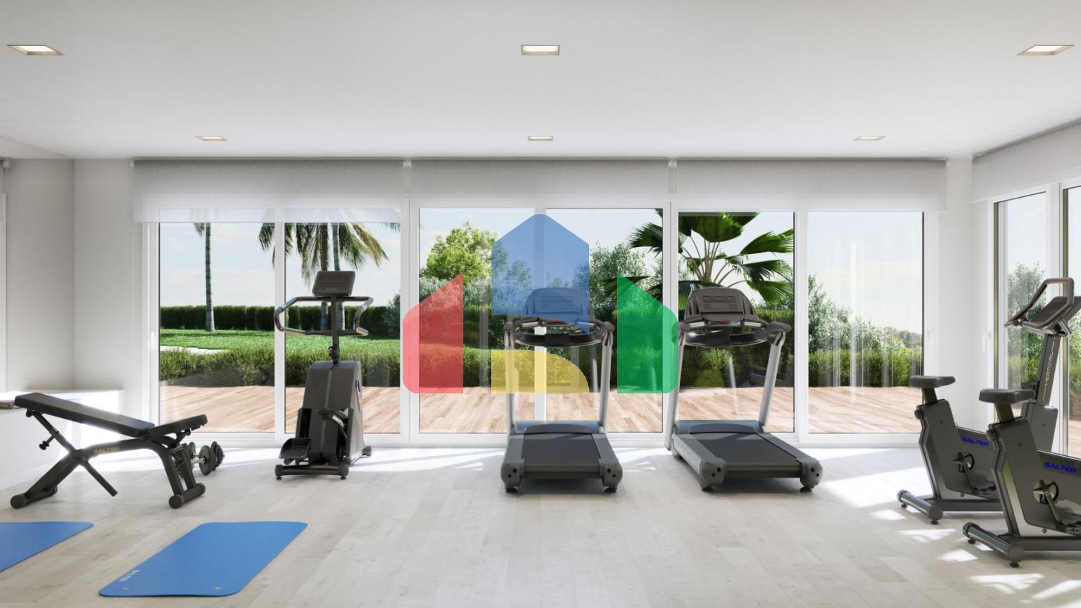 4-спальные пентхаусы в новом потрясающем жилом комплексе в Эль Чапаррал, Михас Коста