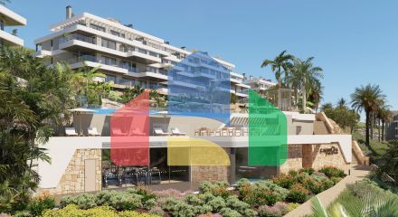 3-спальные апартаменты в новом современном жилом комплексе рядом с полем для гольфа в Ла Кала-де-Михас