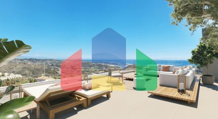 2-спальные апартаменты в новом современном жилом комплексе рядом с полем для гольфа в Ла Кала-де-Михас