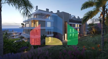 2-спальные апартаменты в новом современном жилом комплексе рядом с полем для гольфа в Ла Кала-де-Михас