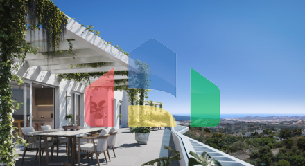 Новая уникальная квартира с двумя спальнями в Михас-Коста.