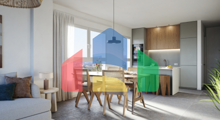 Новая уникальная квартира с двумя спальнями в Михас-Коста.