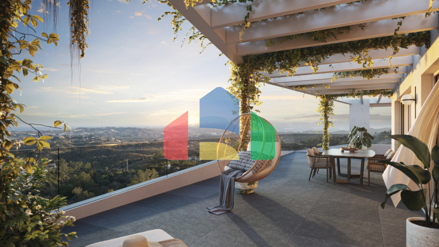 Новая уникальная квартира с двумя спальнями в Михас-Коста.