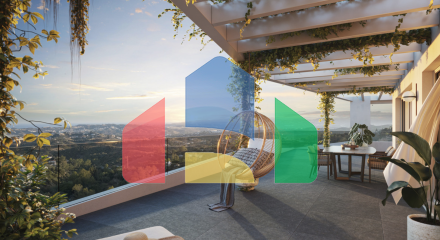 Новая уникальная квартира с двумя спальнями в Михас-Коста.