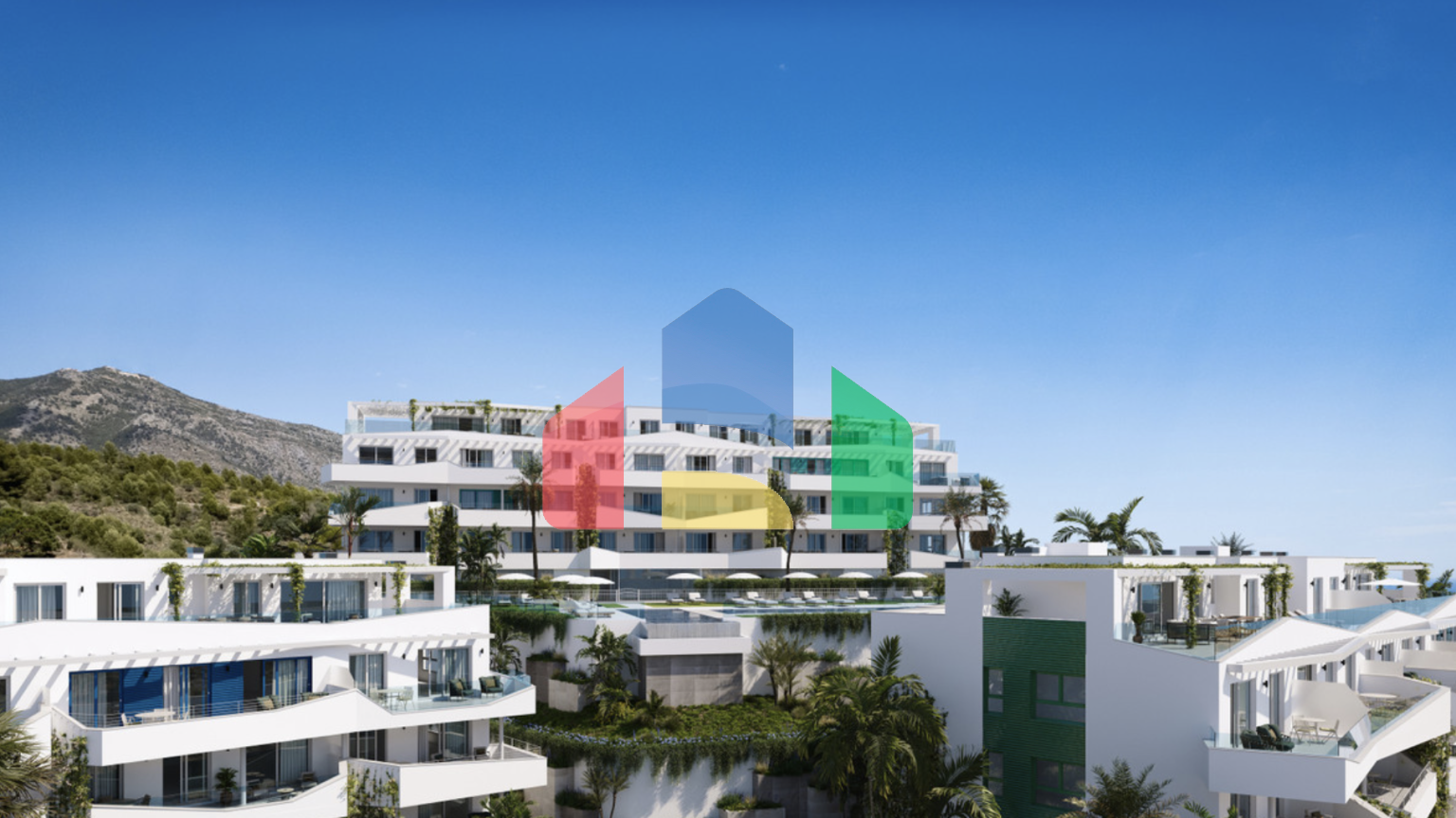 Новая уникальная квартира с двумя спальнями в Михас-Коста.