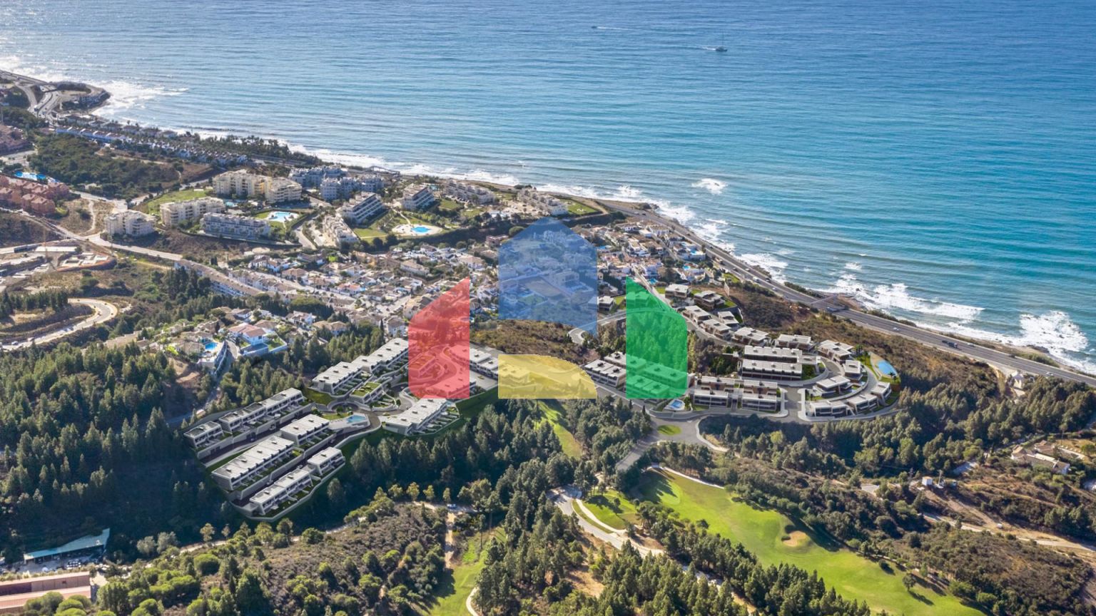 3-спальные таунхаусы в престижном жилом комплексе в Эль Чапаррал, Михас