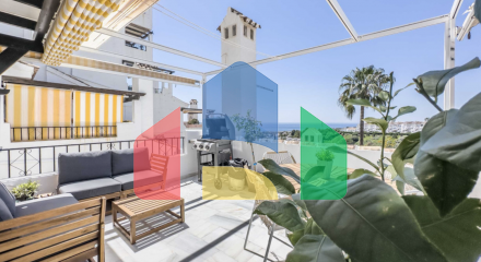 Прекрасная 2-комнатная квартира с видом на море в Михасе