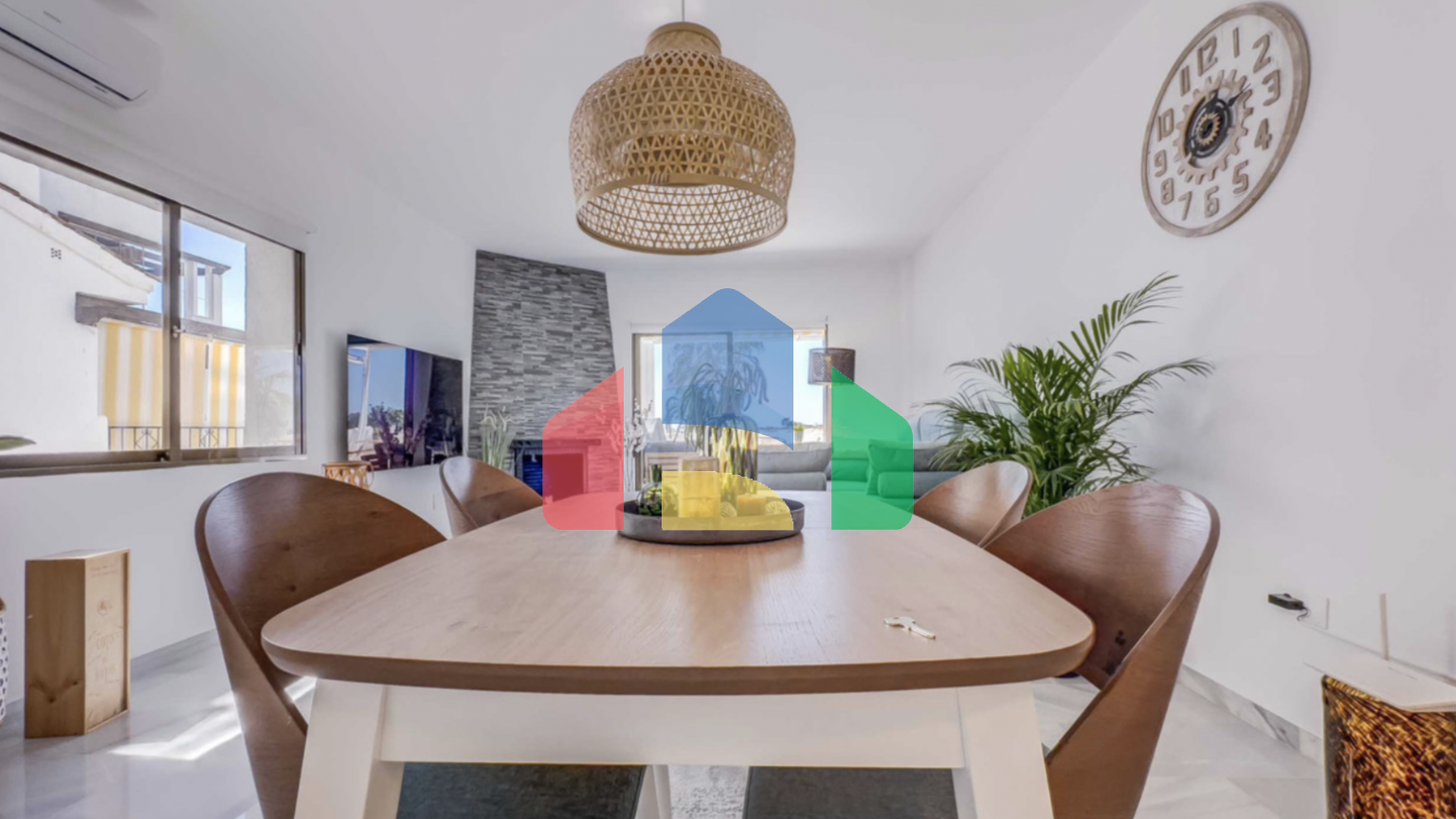 Прекрасная 2-комнатная квартира с видом на море в Михасе