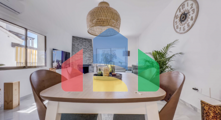 Прекрасная 2-комнатная квартира с видом на море в Михасе