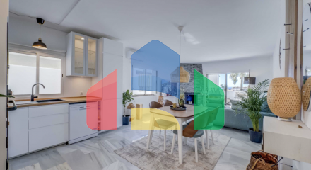 Прекрасная 2-комнатная квартира с видом на море в Михасе