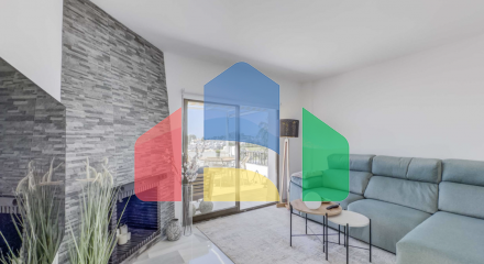 Прекрасная 2-комнатная квартира с видом на море в Михасе