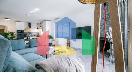 Прекрасная 2-комнатная квартира с видом на море в Михасе