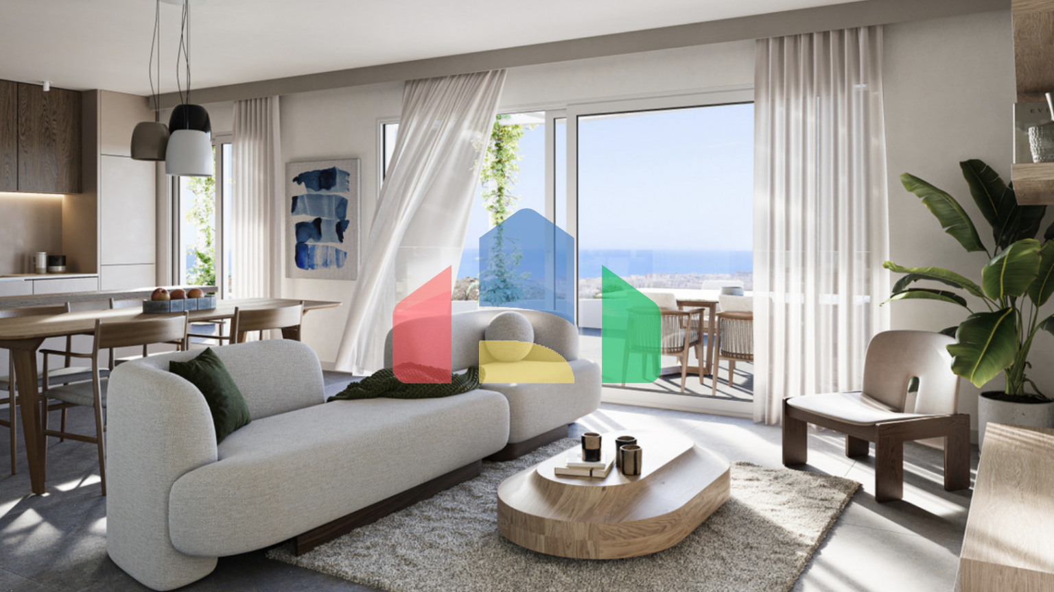 Новая уникальная квартира с двумя спальнями в Михас-Коста.