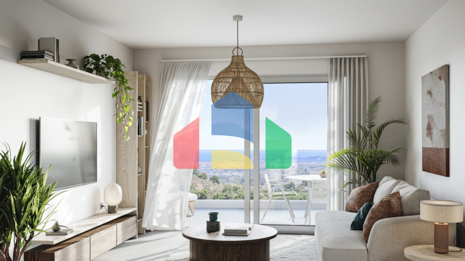 Новая уникальная квартира с двумя спальнями в Михас-Коста.