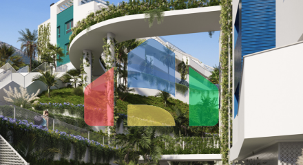 Новая уникальная квартира с двумя спальнями в Михас-Коста.