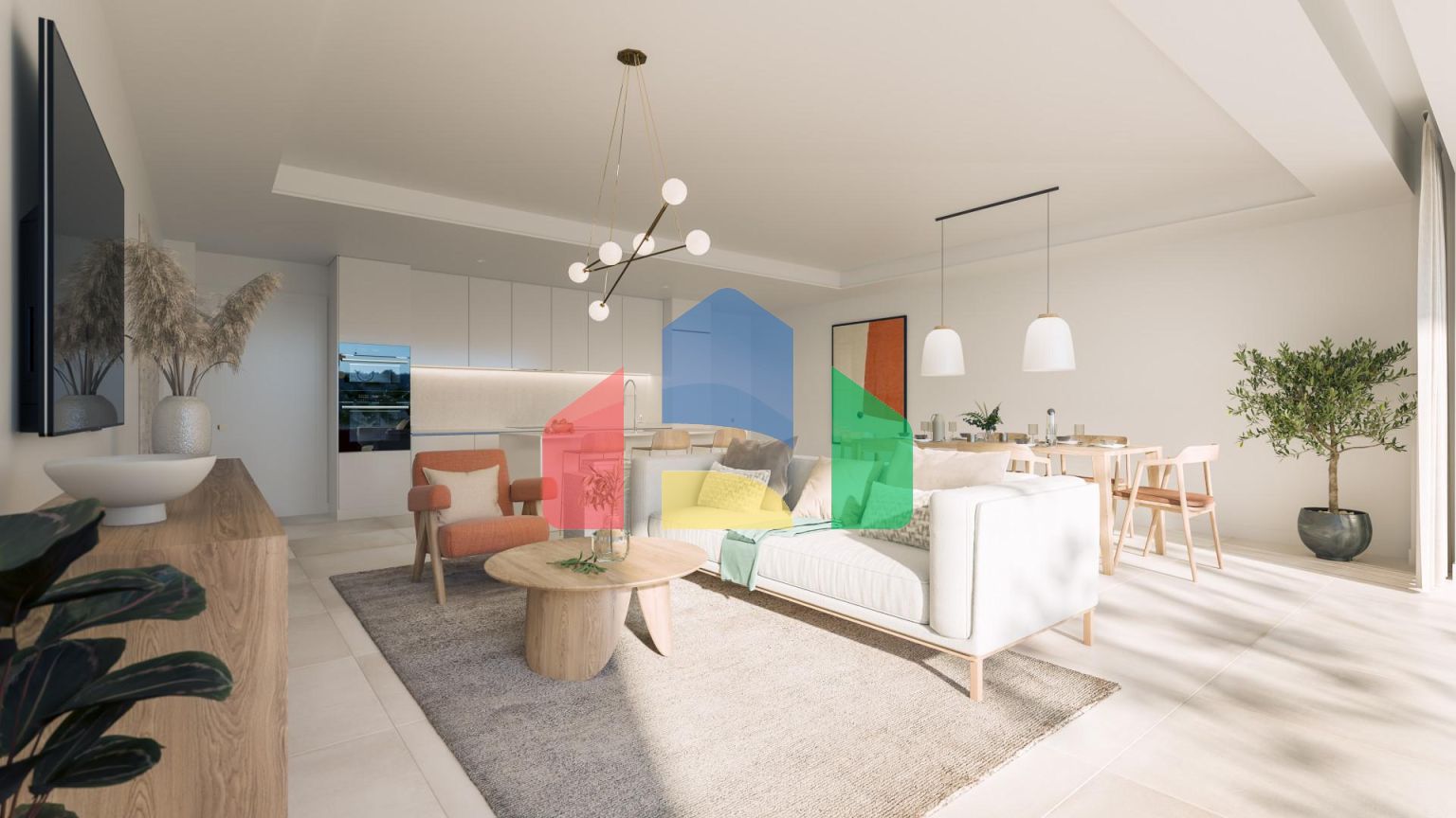 Таунхаус с 4 спальнями в охраняемом жилом комплексе