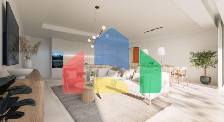 Таунхаус с 4 спальнями в охраняемом жилом комплексе