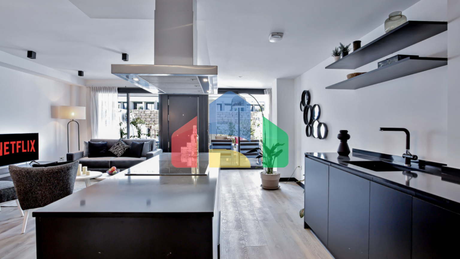 Совершенно новая квартира от застройщика с 3мя спальнями и потрясающим видом в Михасе.