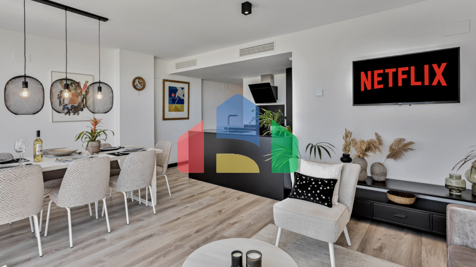 Совершенно новая квартира от застройщика с 3мя спальнями и потрясающим видом в Михасе.