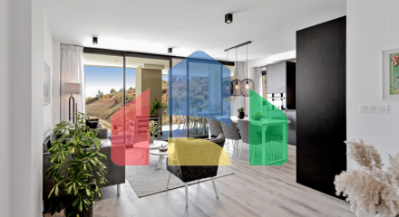 Совершенно новая квартира от застройщика с 3мя спальнями и потрясающим видом в Михасе.