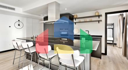 Совершенно новая квартира от застройщика с 3мя спальнями и потрясающим видом в Михасе.