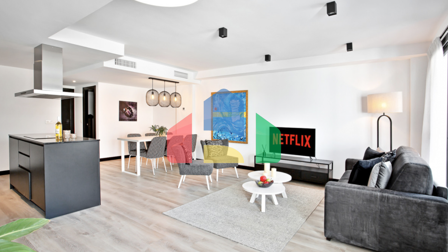 Совершенно новая квартира от застройщика с 3мя спальнями и потрясающим видом в Михасе.