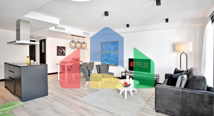 Совершенно новая квартира от застройщика с 3мя спальнями и потрясающим видом в Михасе.