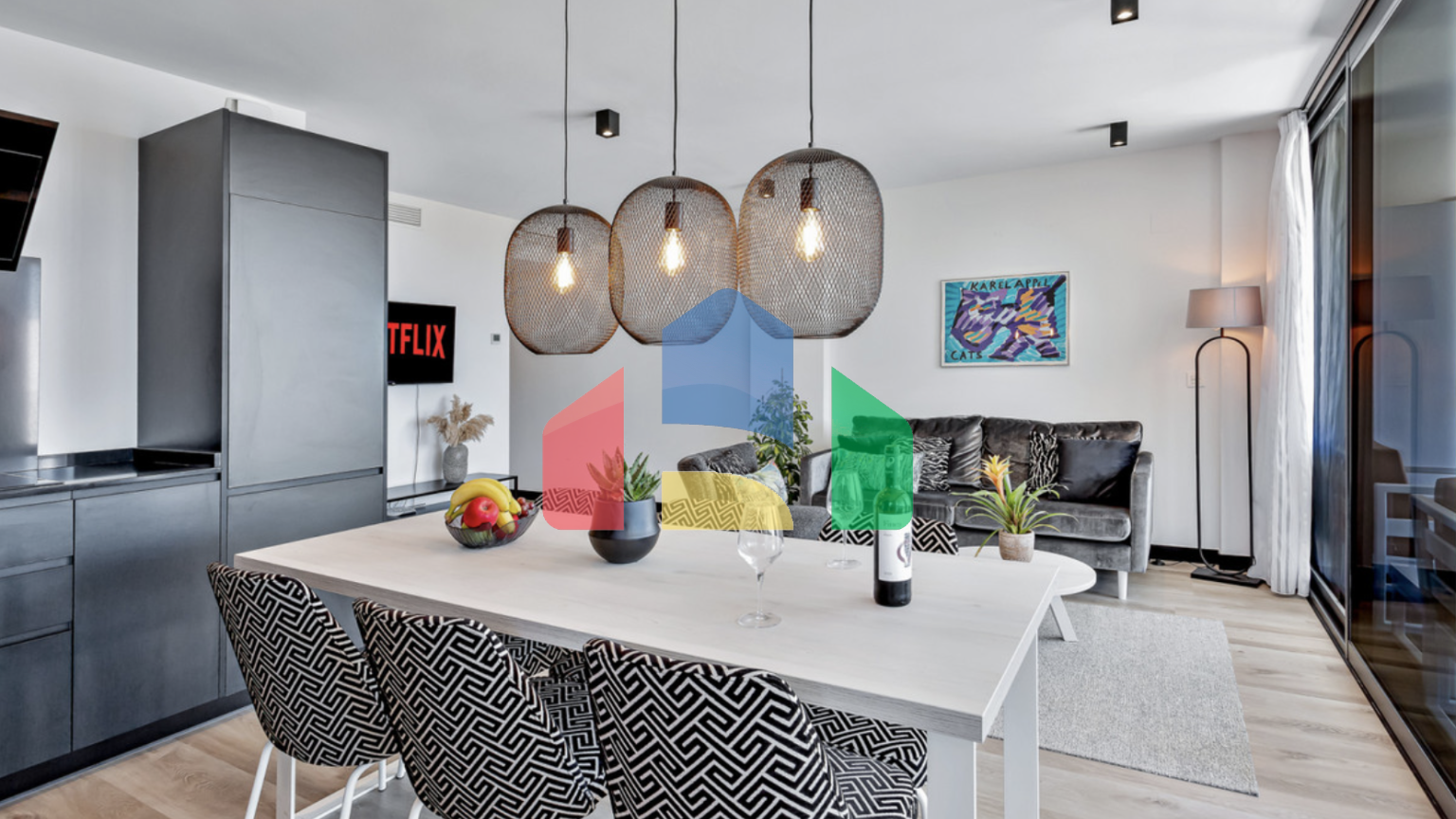 Совершенно новая квартира от застройщика с 3мя спальнями и потрясающим видом в Михасе.