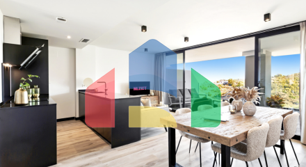 Совершенно новая квартира от застройщика с 3мя спальнями и потрясающим видом в Михасе.