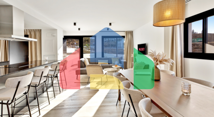 Совершенно новая квартира от застройщика с 3мя спальнями и потрясающим видом в Михасе.