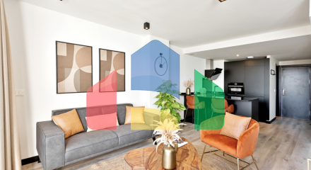 Совершенно новая квартира от застройщика с 3мя спальнями и потрясающим видом в Михасе.