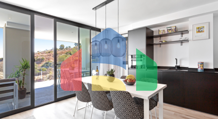 Совершенно новая квартира от застройщика с 3мя спальнями и потрясающим видом в Михасе.