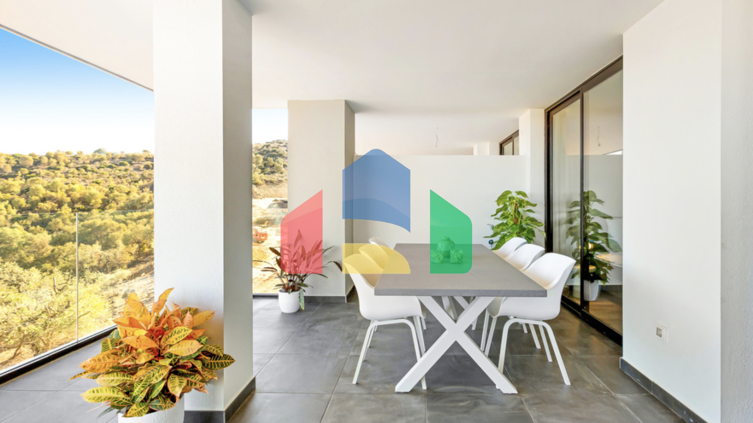 Совершенно новая квартира от застройщика с 3мя спальнями и потрясающим видом в Михасе.