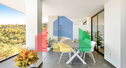 Совершенно новая квартира от застройщика с 3мя спальнями и потрясающим видом в Михасе.