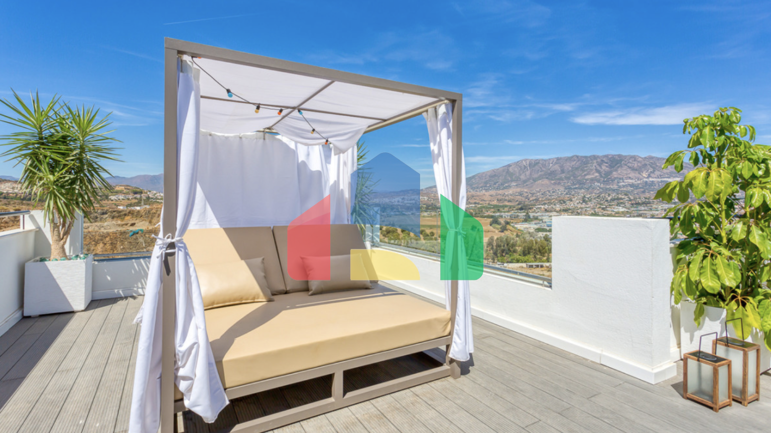 Совершенно новая квартира от застройщика с 3мя спальнями и потрясающим видом в Михасе.