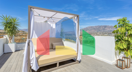 Совершенно новая квартира от застройщика с 3мя спальнями и потрясающим видом в Михасе.