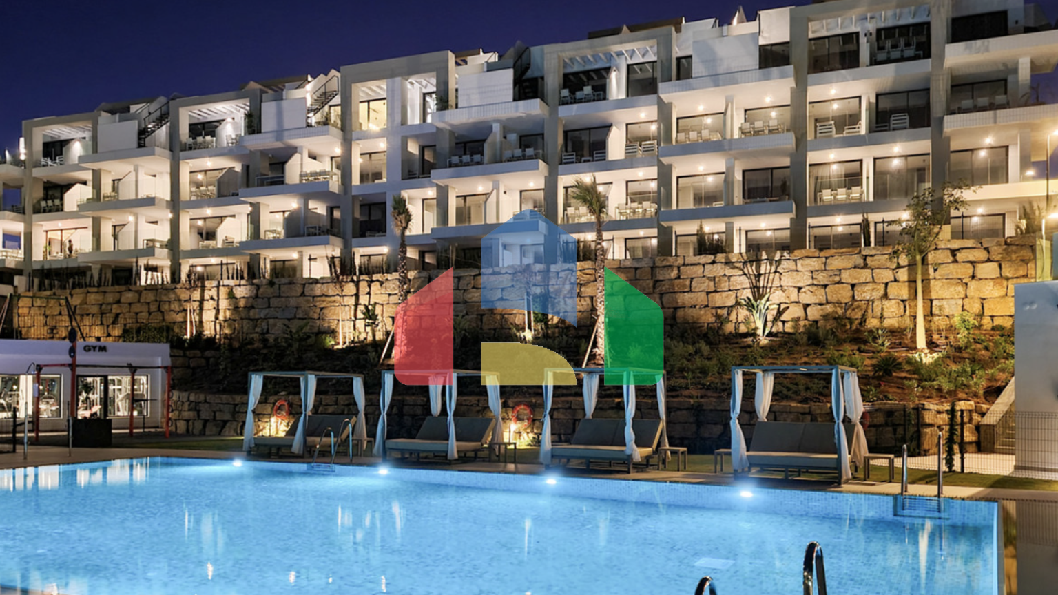 Совершенно новая квартира от застройщика с 3мя спальнями и потрясающим видом в Михасе.