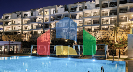 Совершенно новая квартира от застройщика с 3мя спальнями и потрясающим видом в Михасе.