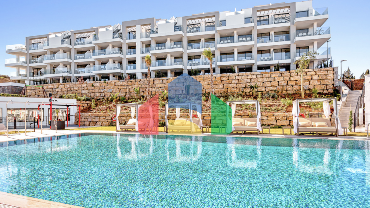 Совершенно новая квартира от застройщика с 3мя спальнями и потрясающим видом в Михасе.